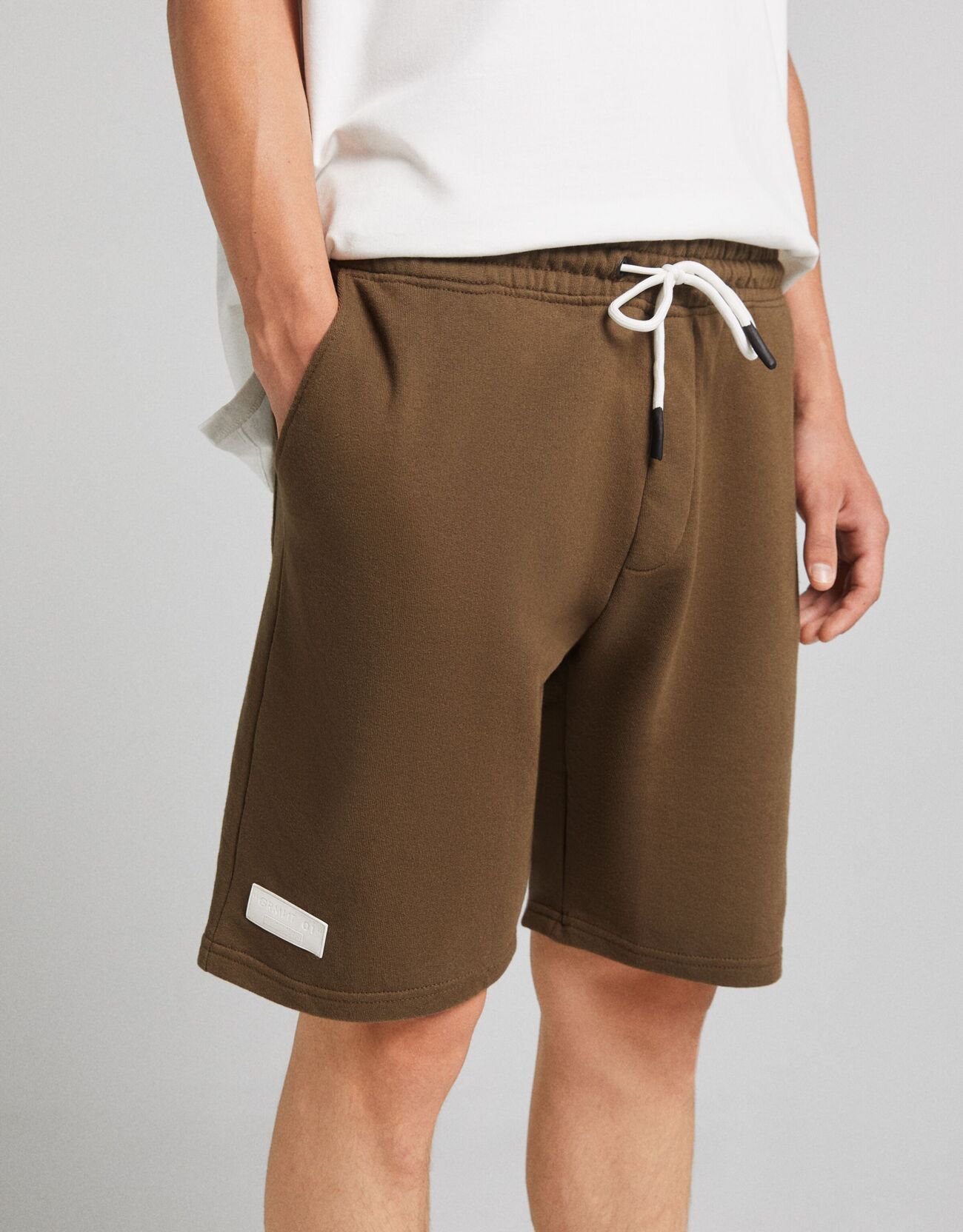 Bershka Penye jogging fit bermuda 2 Bershka Penye jogging fit bermuda 3