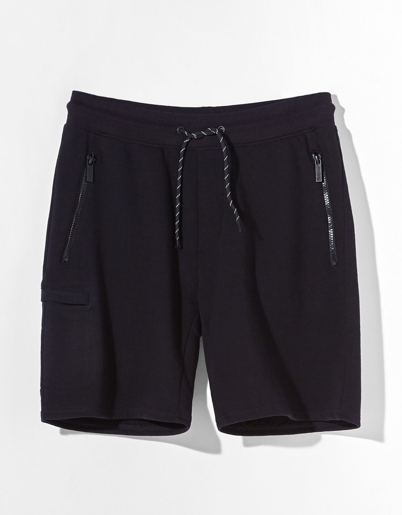Bershka Cepli pamuklu jogger bermuda şort 0 Bershka Cepli pamuklu jogger bermuda şort 1