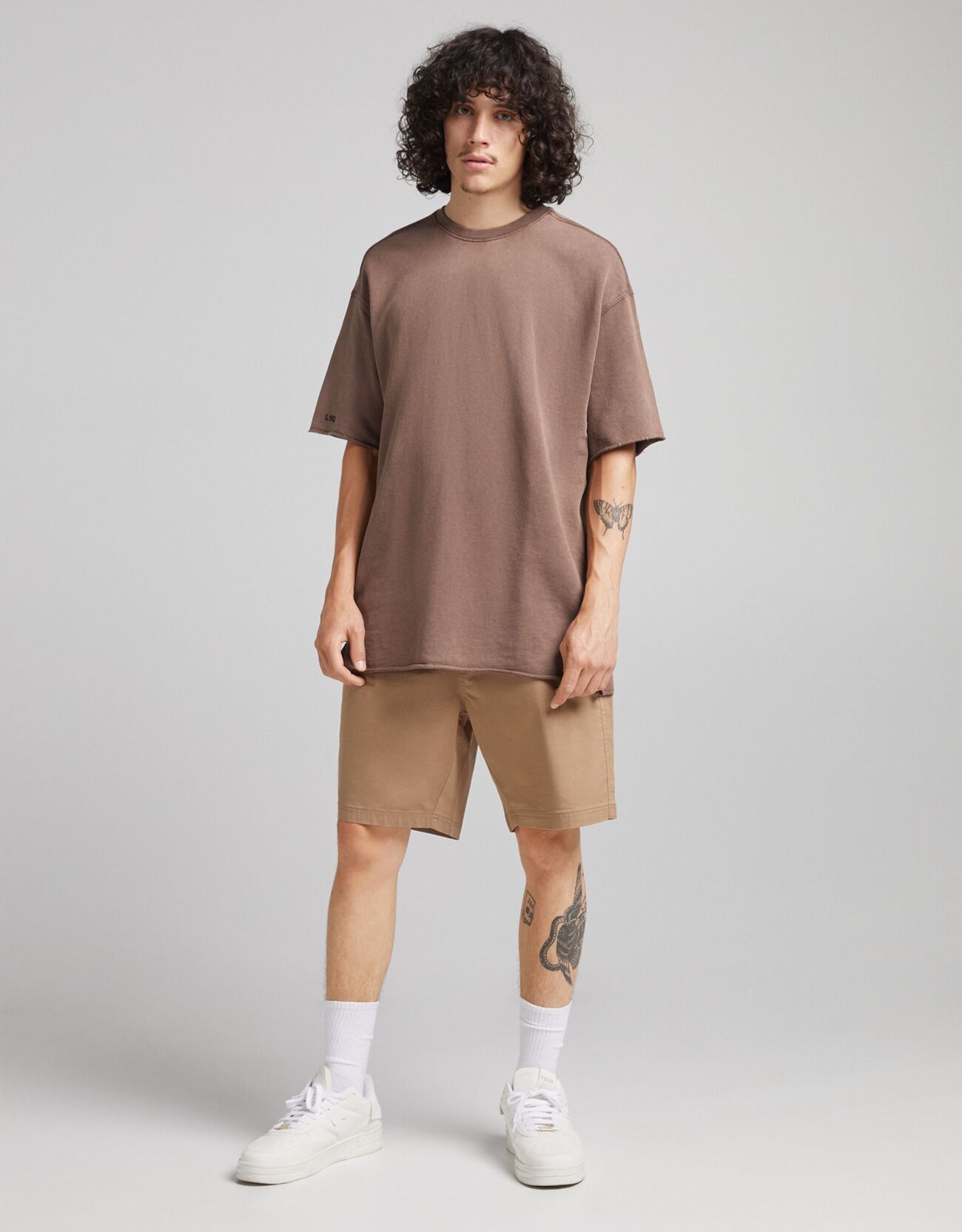 Bershka Pamuklu işlemeli jogging fit bermuda 10 Bershka Pamuklu işlemeli jogging fit bermuda 11