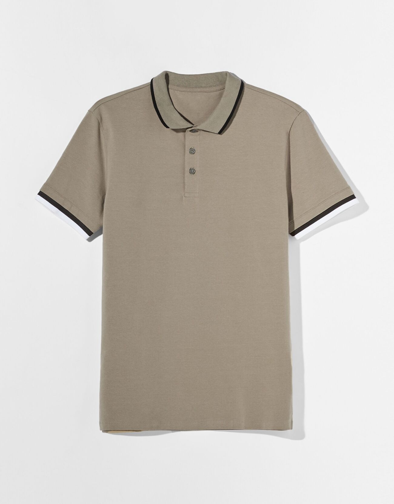 Bershka Şerit detaylı polo t-shirt 4 Bershka Şerit detaylı polo t-shirt 5
