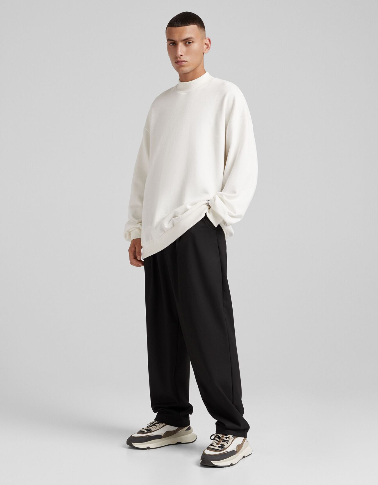 Bershka Pens detaylı wide leg pantolon 12 Bershka Pens detaylı wide leg pantolon 13