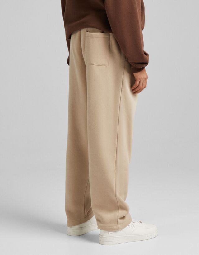 bershka wide leg trousers