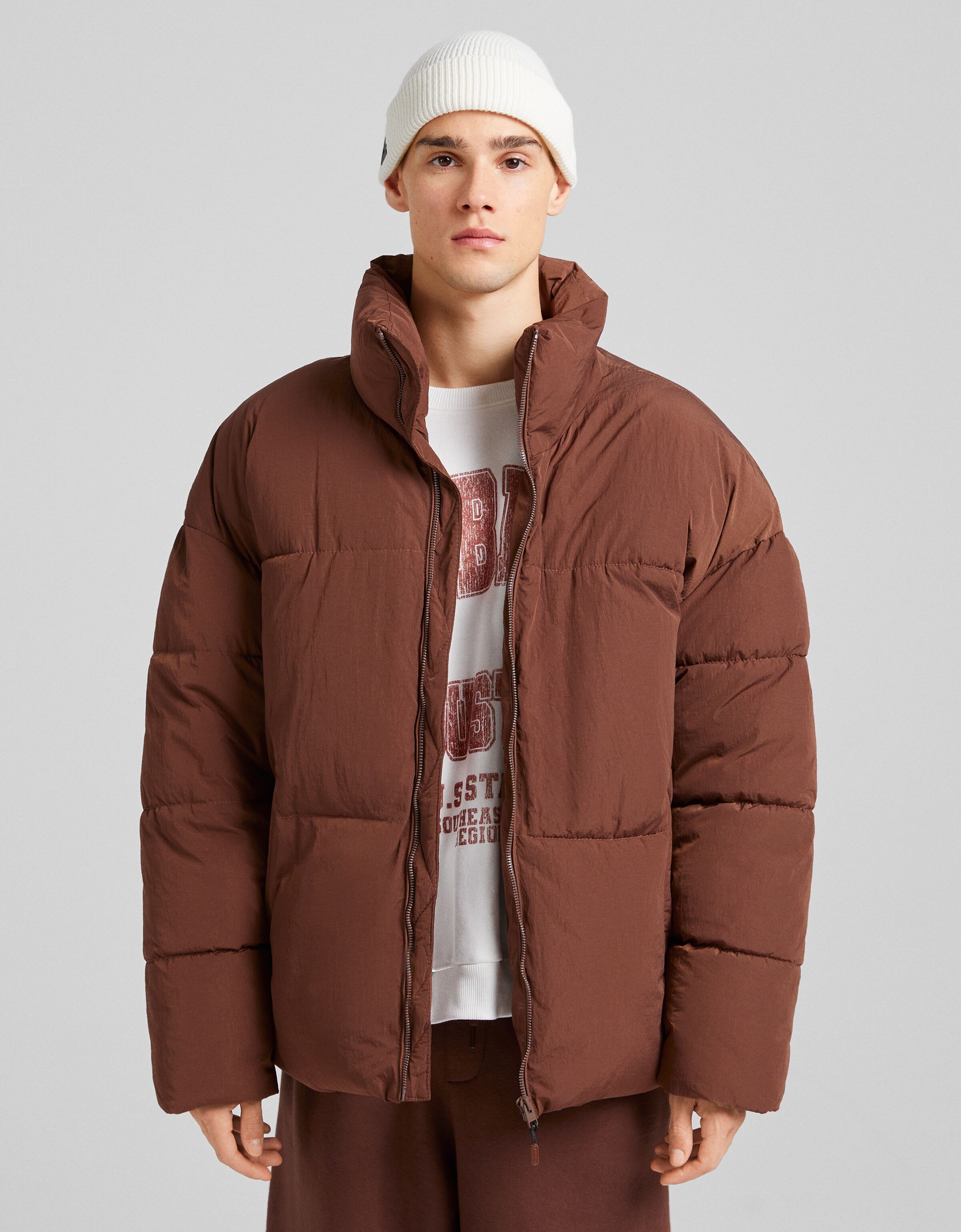 oversized mens puffer jacket
