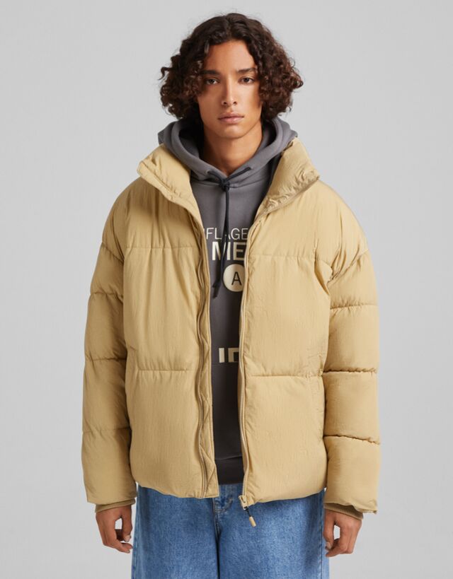 puffer coat bershka