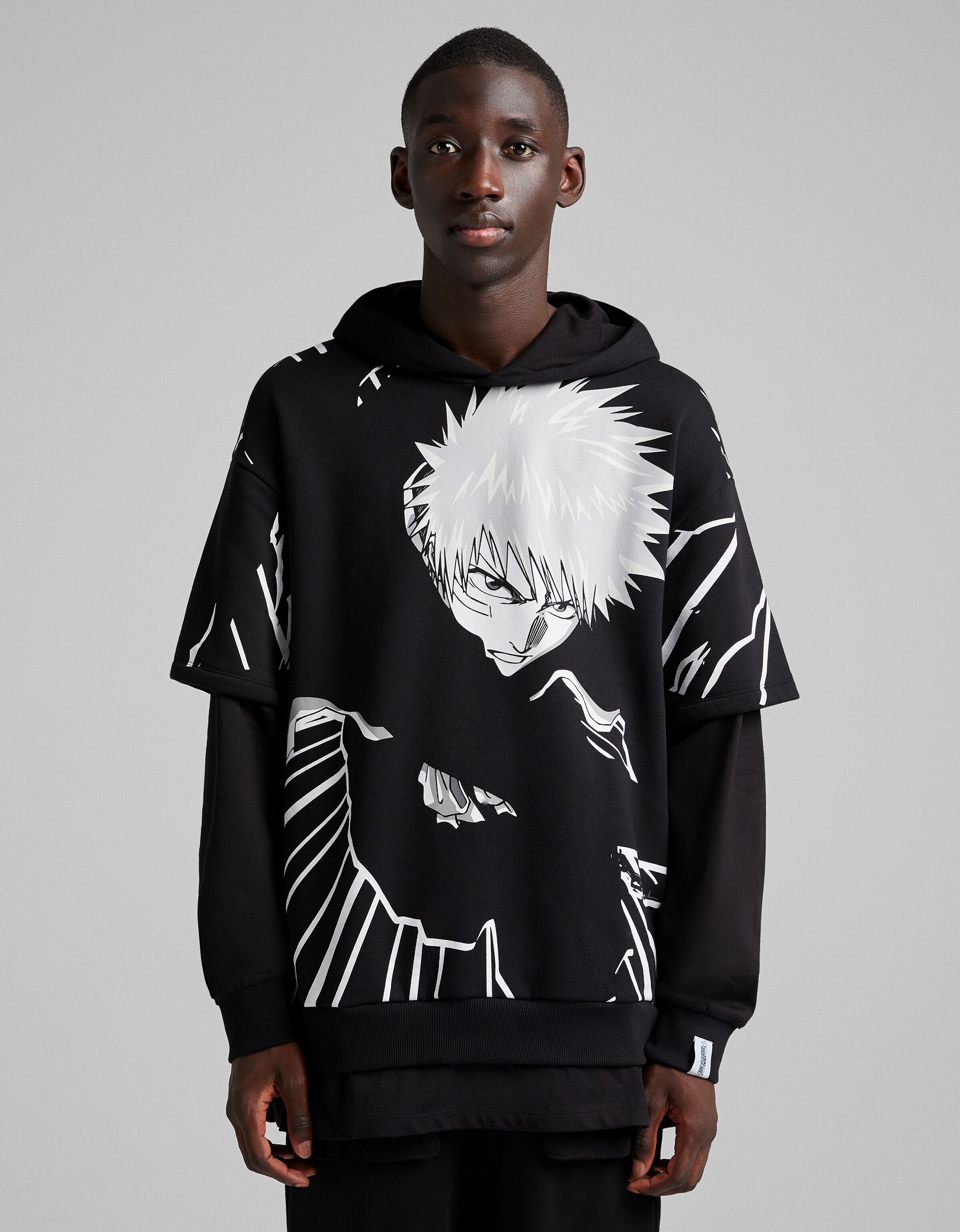 hoodie bershka man