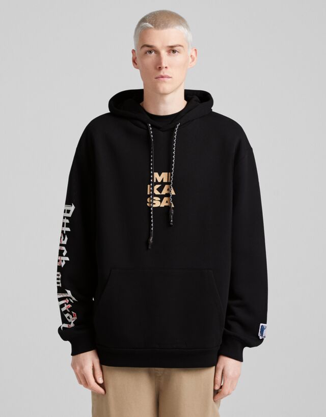 felpa oversize bershka