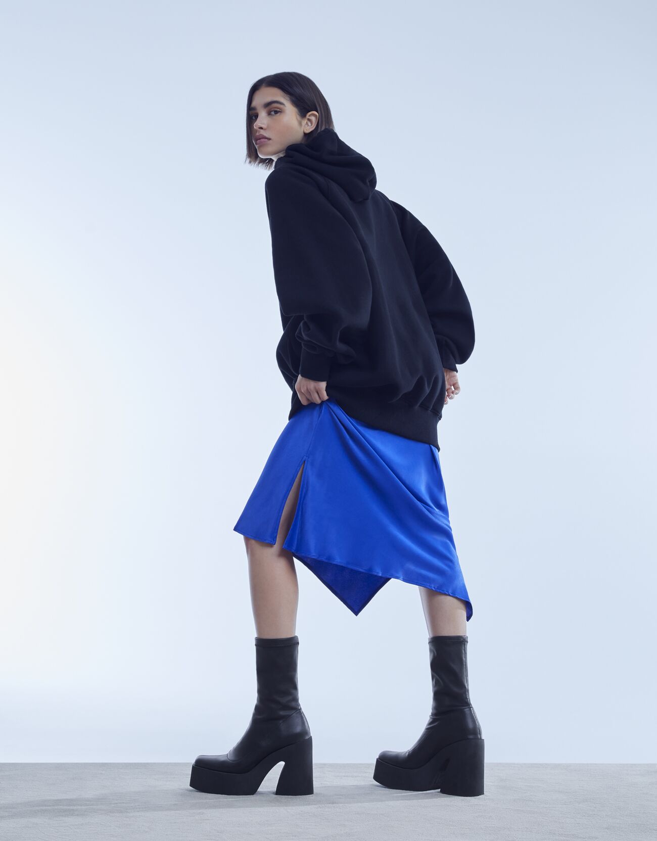 tenis bershka plataforma precio