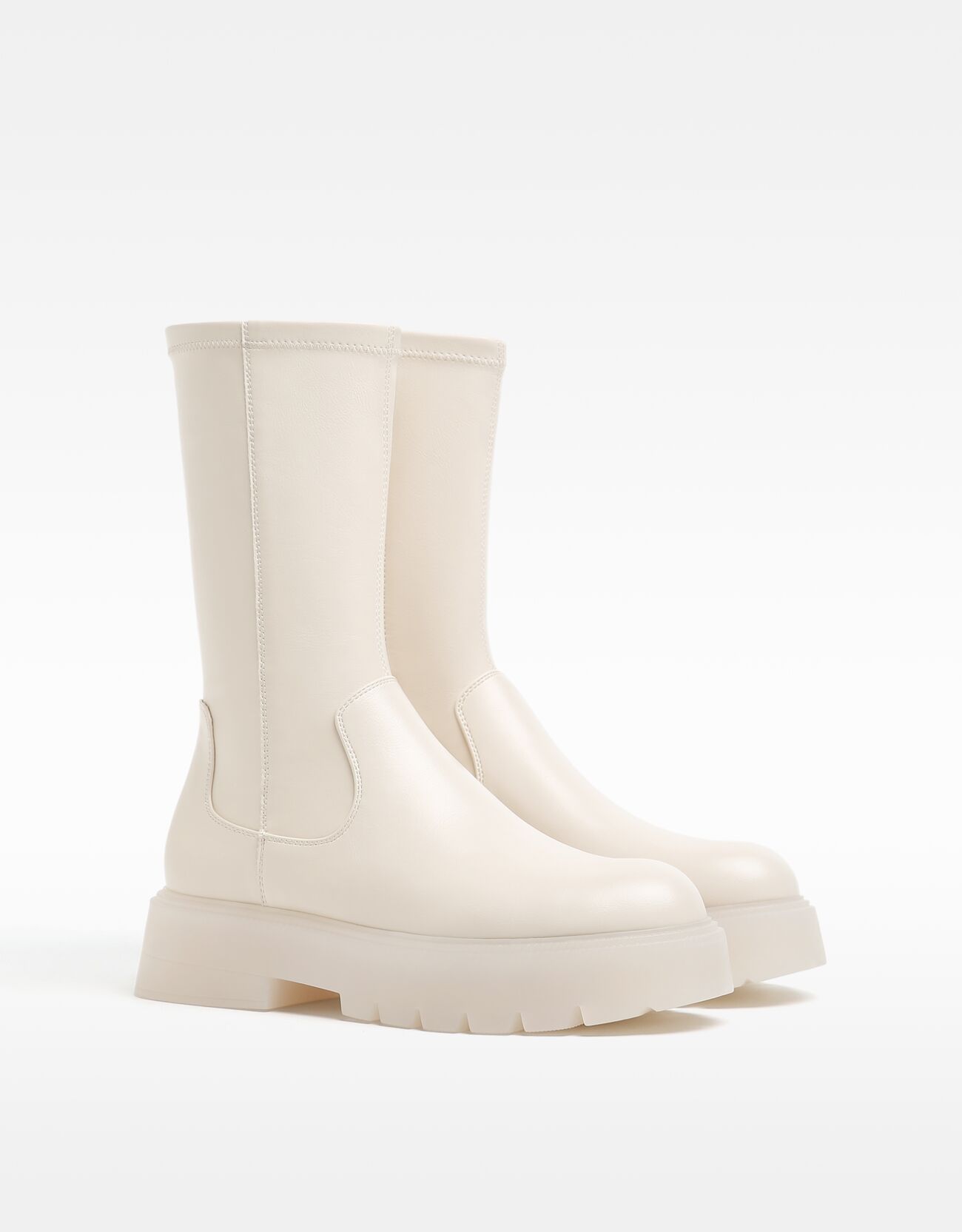 Fitted platform ankle boots Clearance