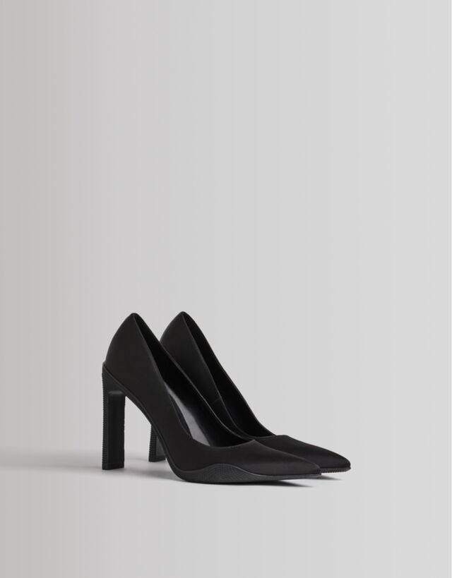 Schoen met hoge hak en trackzool - Dames | Bershka