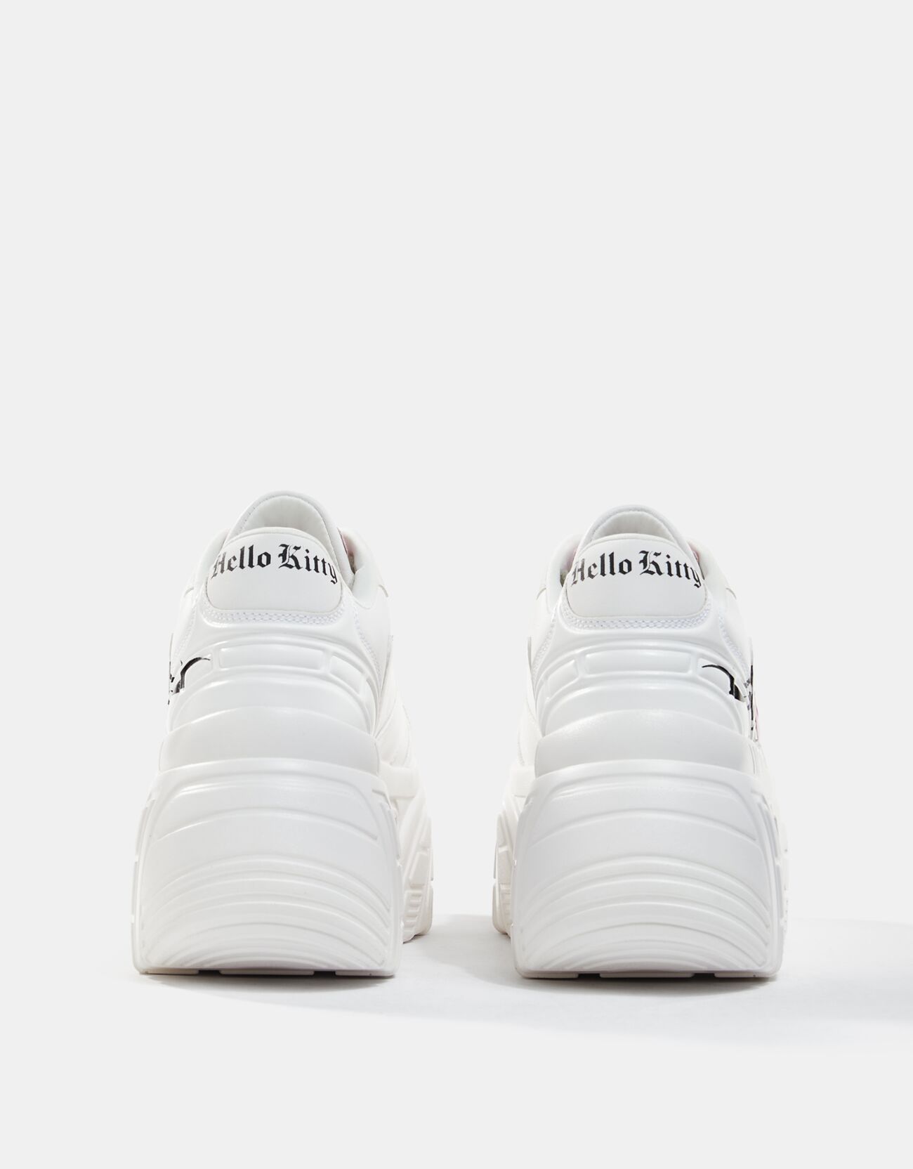 Tenis plataforma hello kitty bershka clearance
