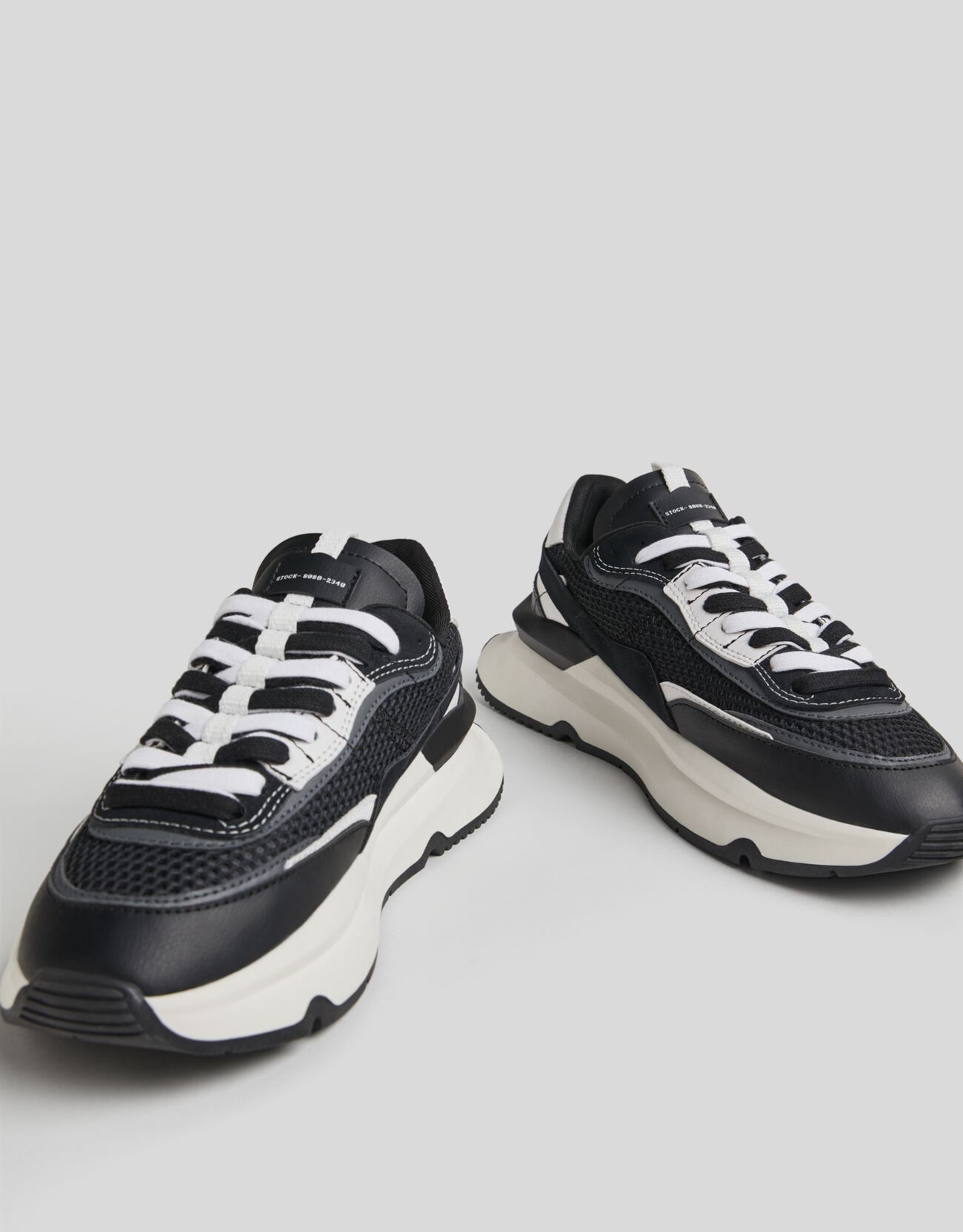 Bershka - Zapatillas multipiezas suela volumen