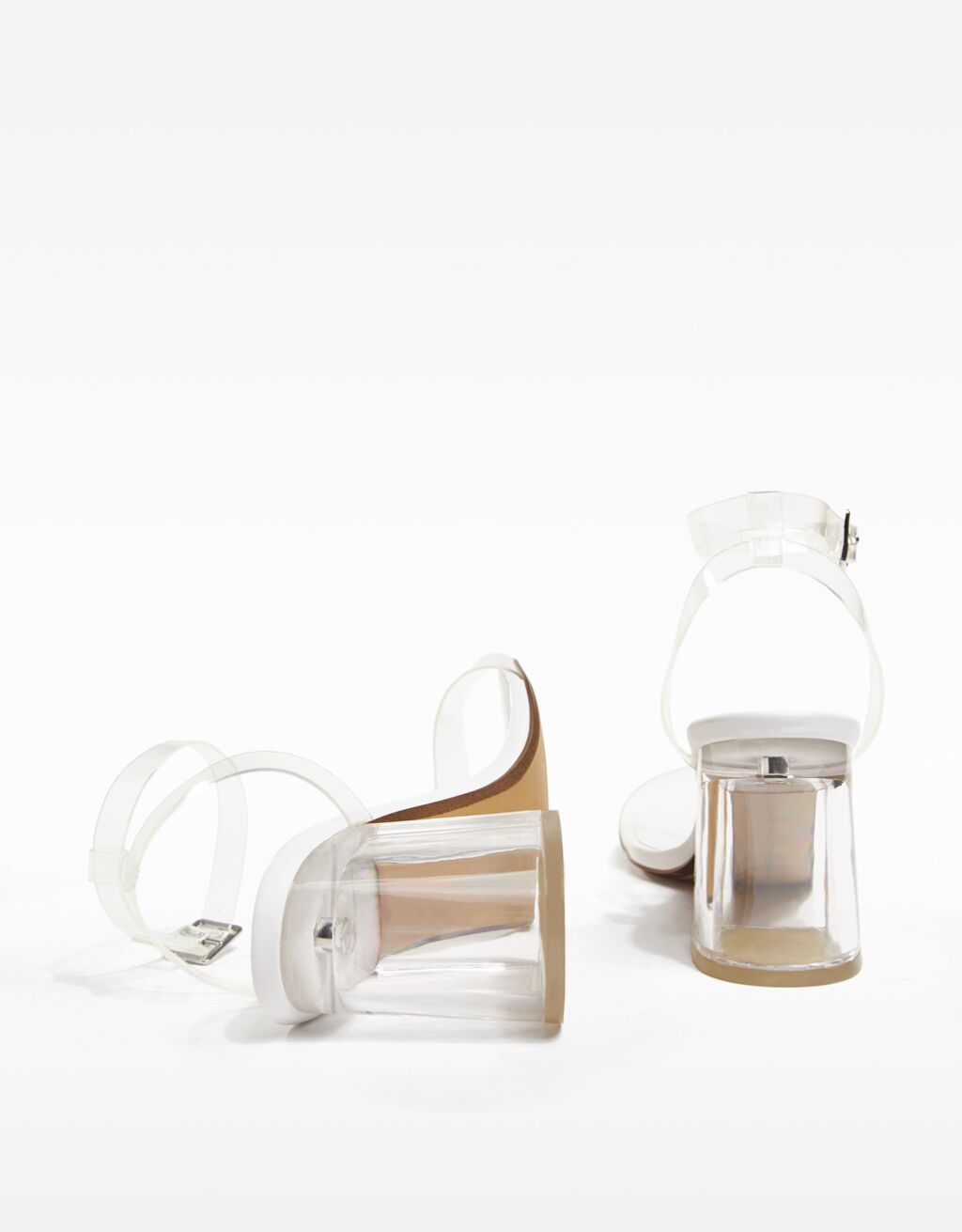 Tacon transparente bershka Clearance