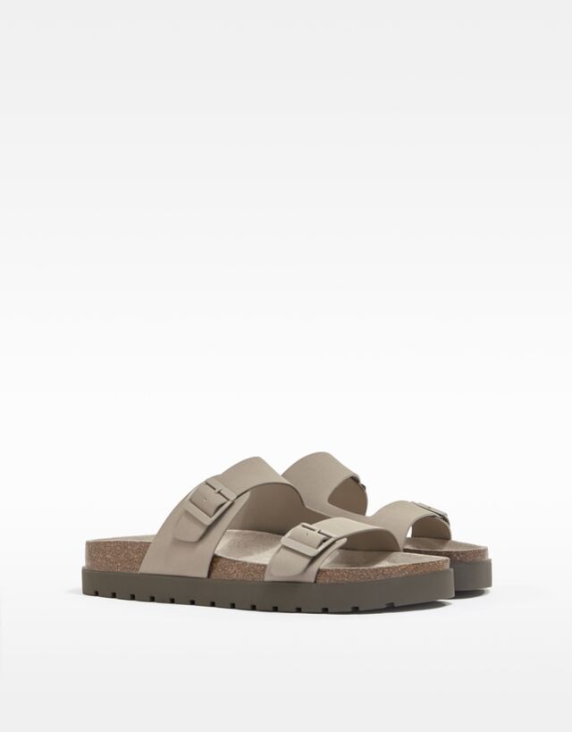 Sandalias hombre bershka Clearance