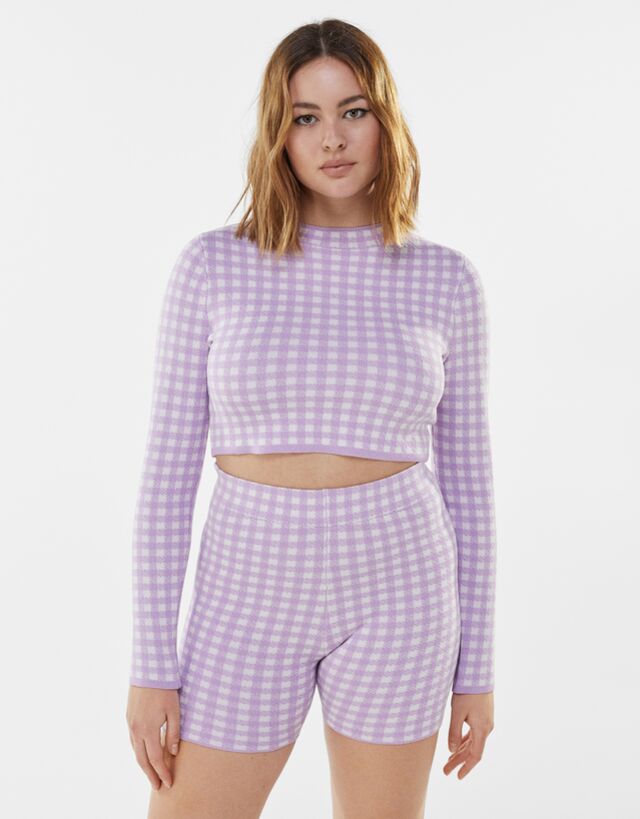 Ensemble cycliste femme bershka clearance