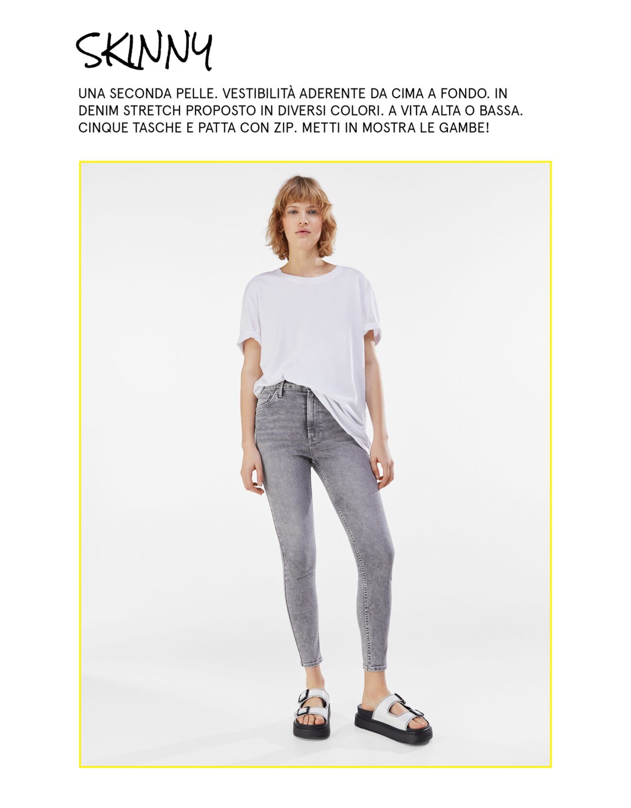 Bershka stretch jeans clearance