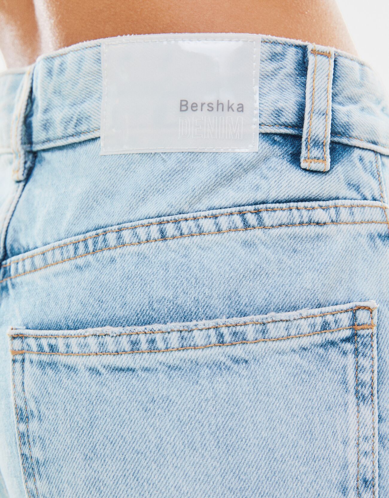 bershka ripped 90s jeans