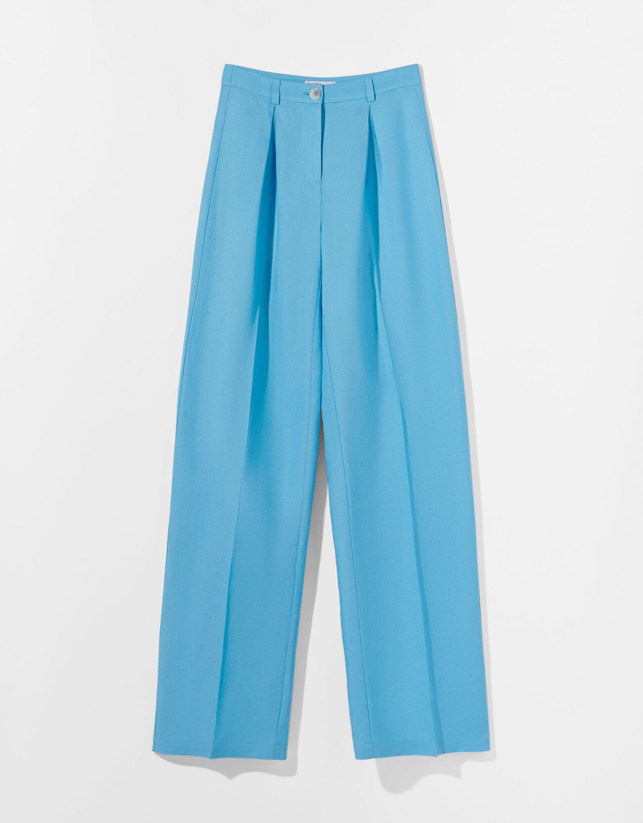 Bershka - Darted linen pants