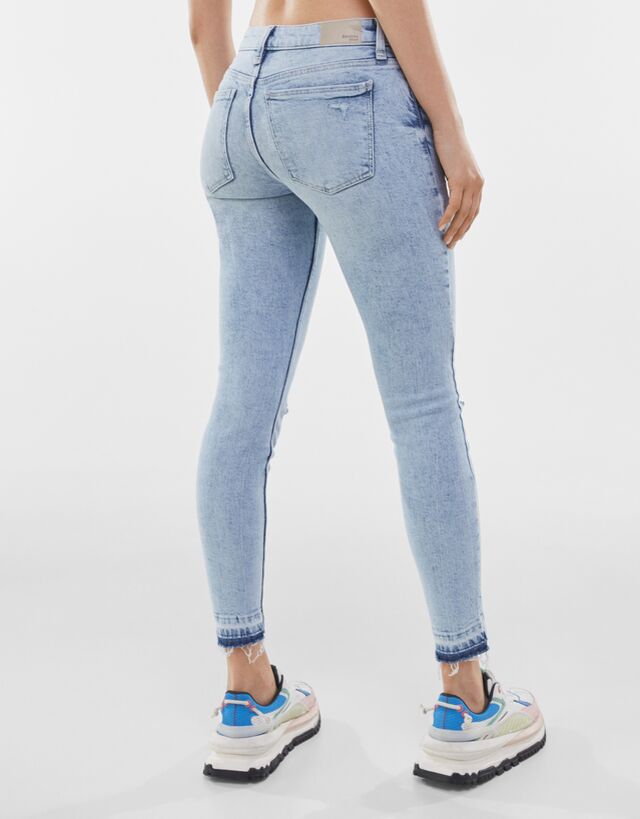 Low waist jeans bershka Clearance
