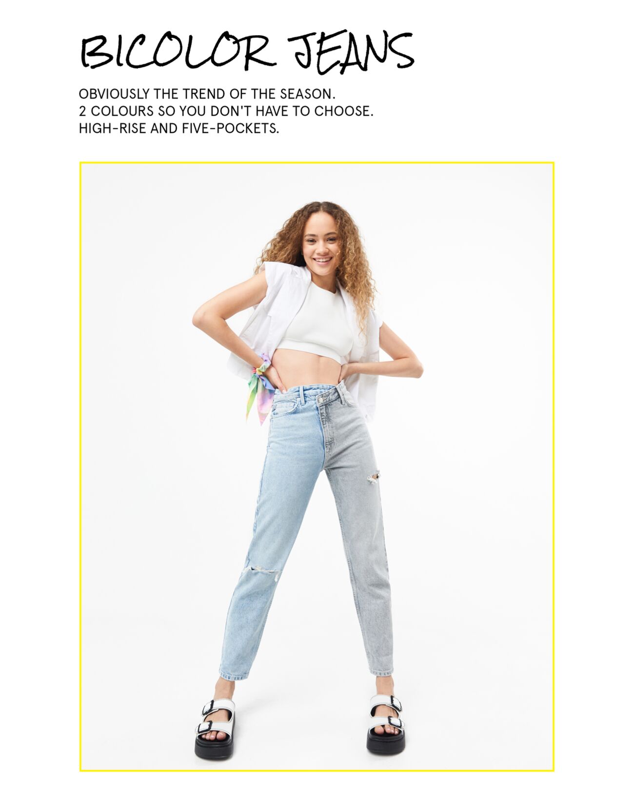 Bershka Kontrast mom jean 6 Bershka Kontrast mom jean 7