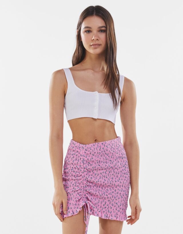 Bershka pink skirt Clearance