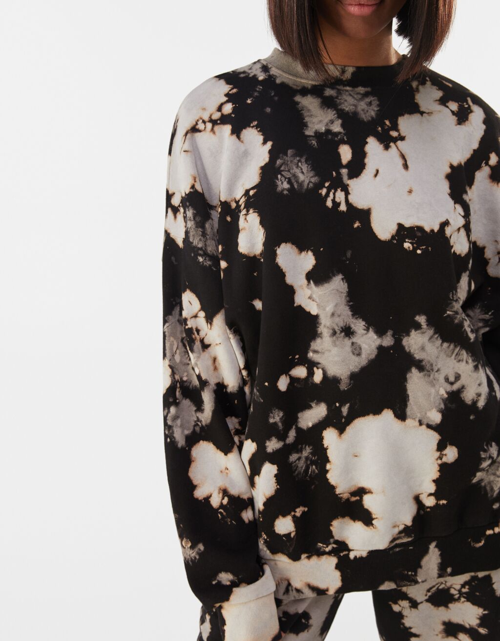 sudadera chica bershka