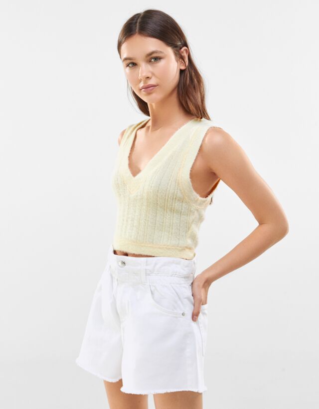v neck sweater vest