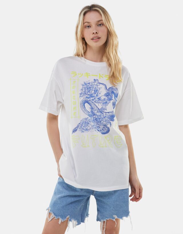 oversized dragon shirt