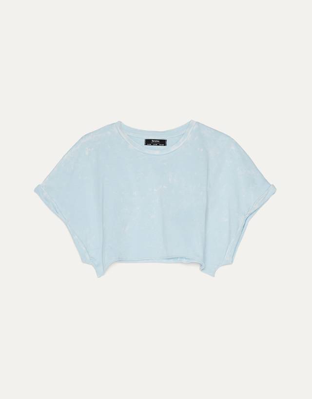 bershka crop t shirt