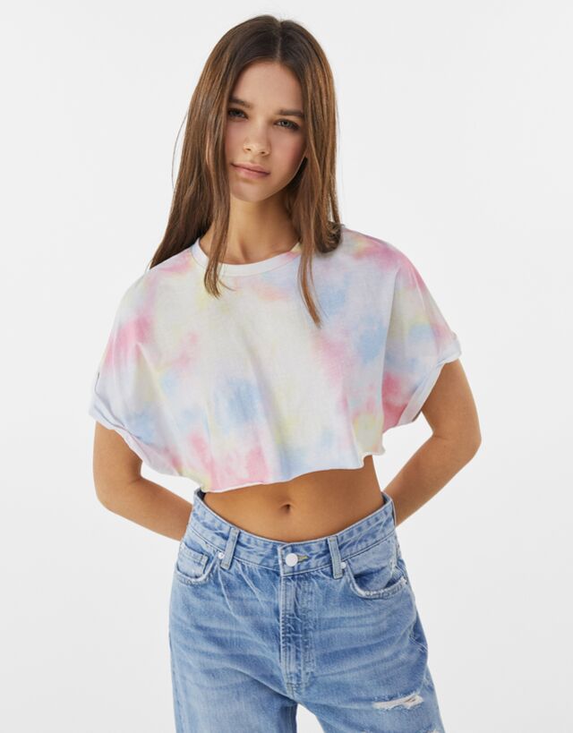 Super cropped T-shirt - T-shirts and 
