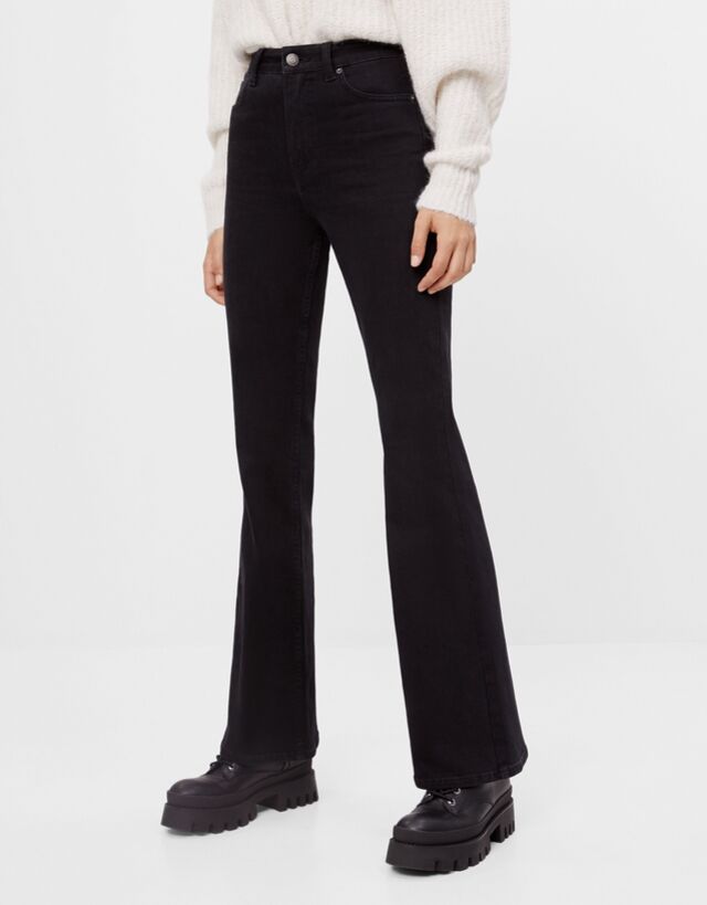 Jeans flare - Mujer | Bershka