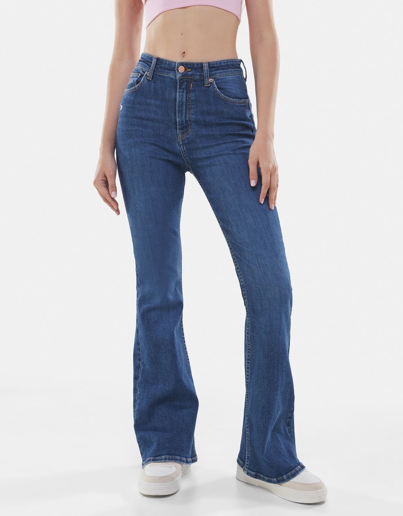 jean bershka femme