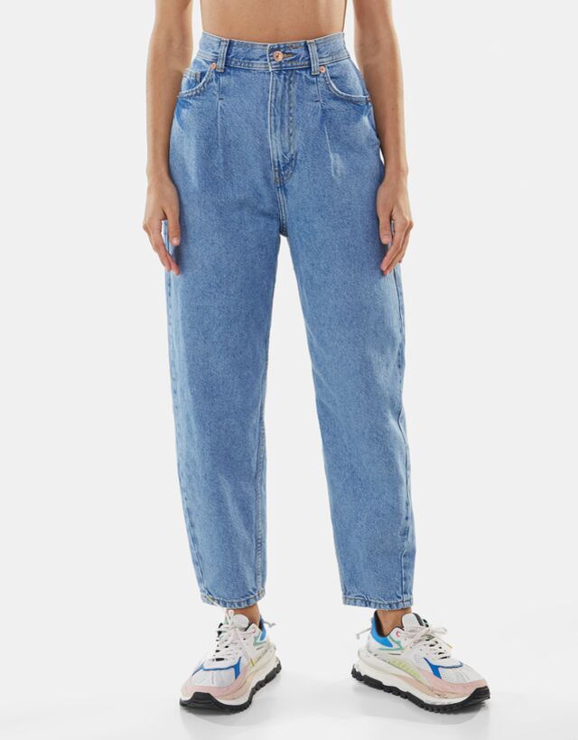 balloon jeans bershka