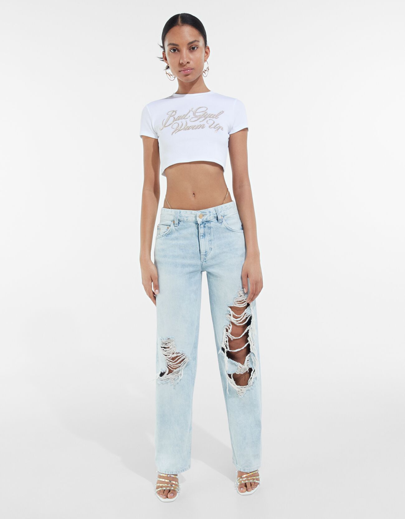 bershka jeans baggy