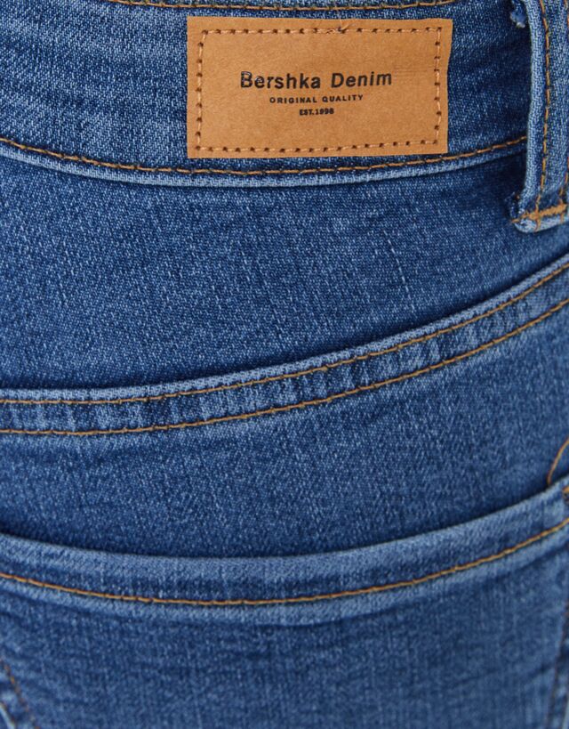 Skinny high waist jeans - Trousers - Woman | Bershka