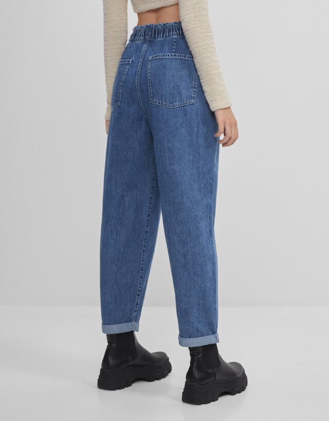 bershka balloon jeans