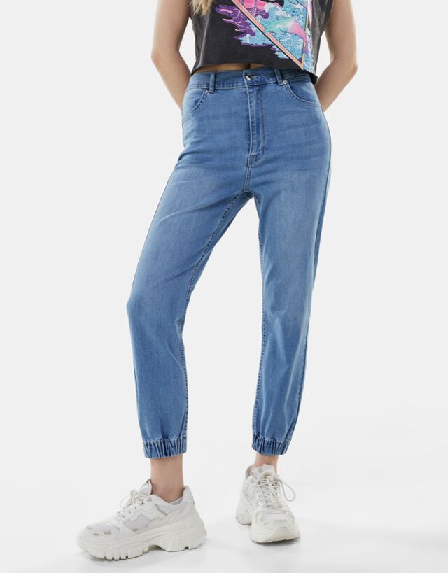 jogger jeans bershka