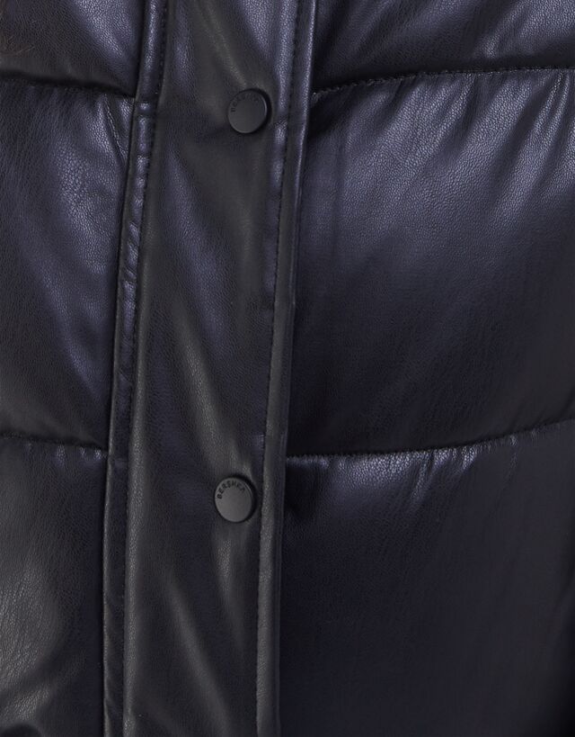 doudoune cuir bershka