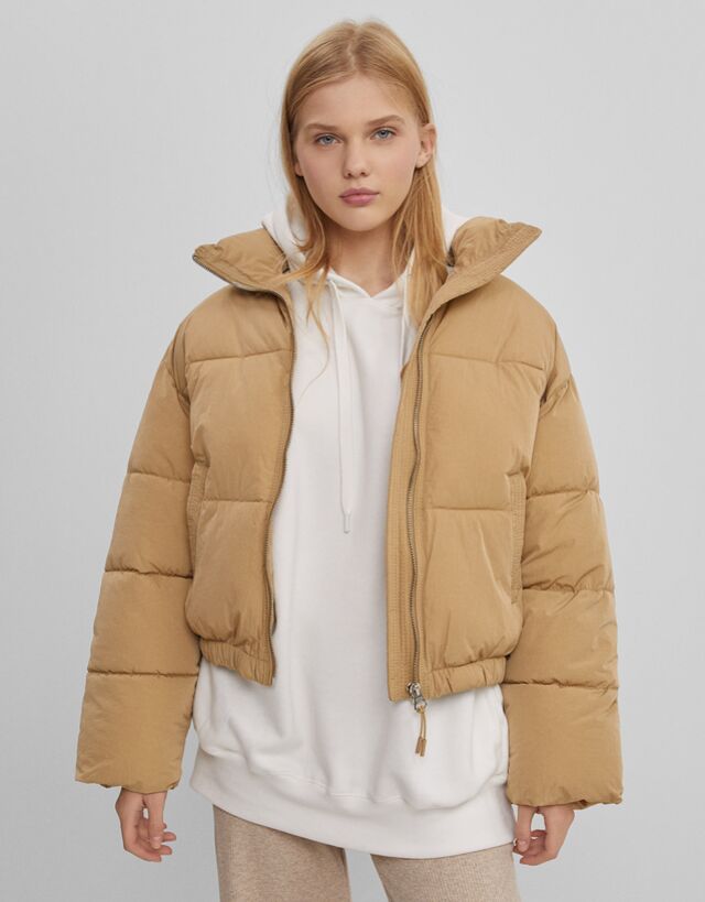 Oversized jacket - Woman | Bershka