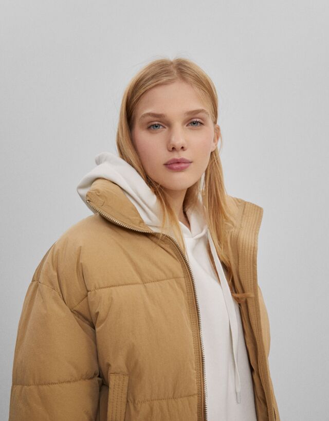 Oversized jacket - Woman | Bershka
