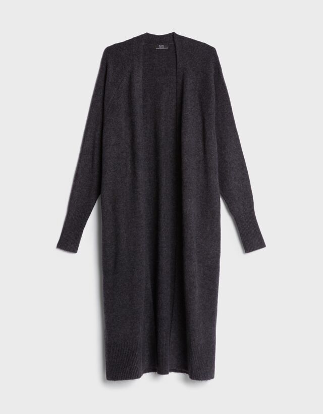Gilet Long Oversize Femme Bershka
