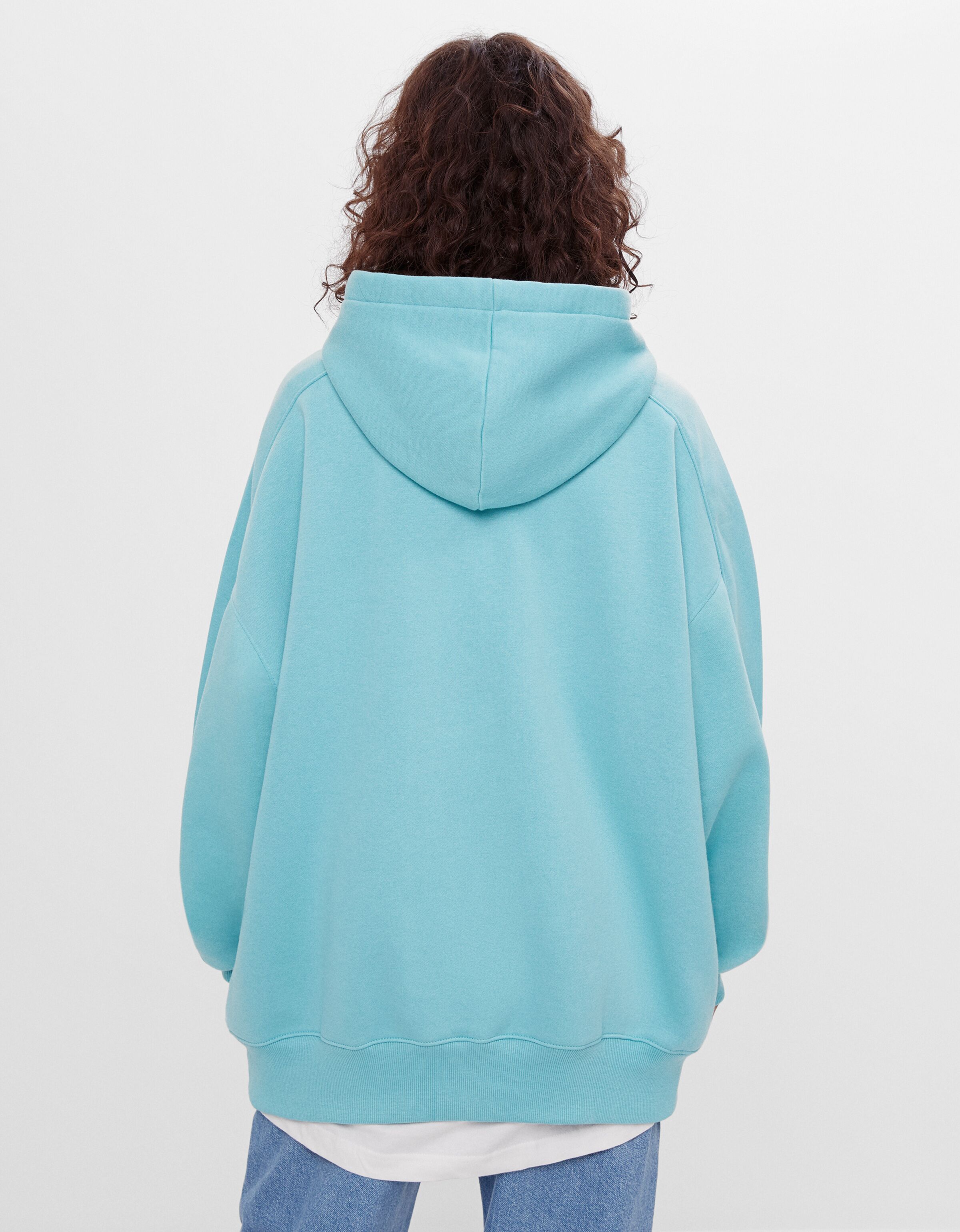 bershka oversized hoodie