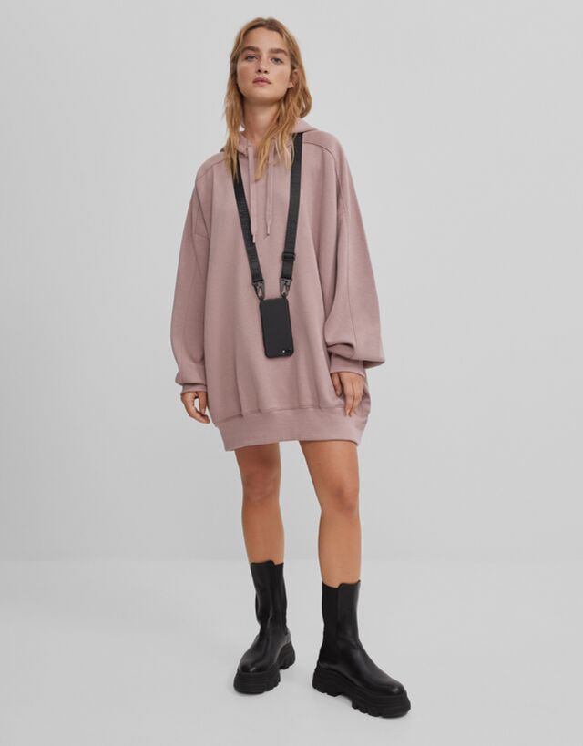 bershka oversized hoodie