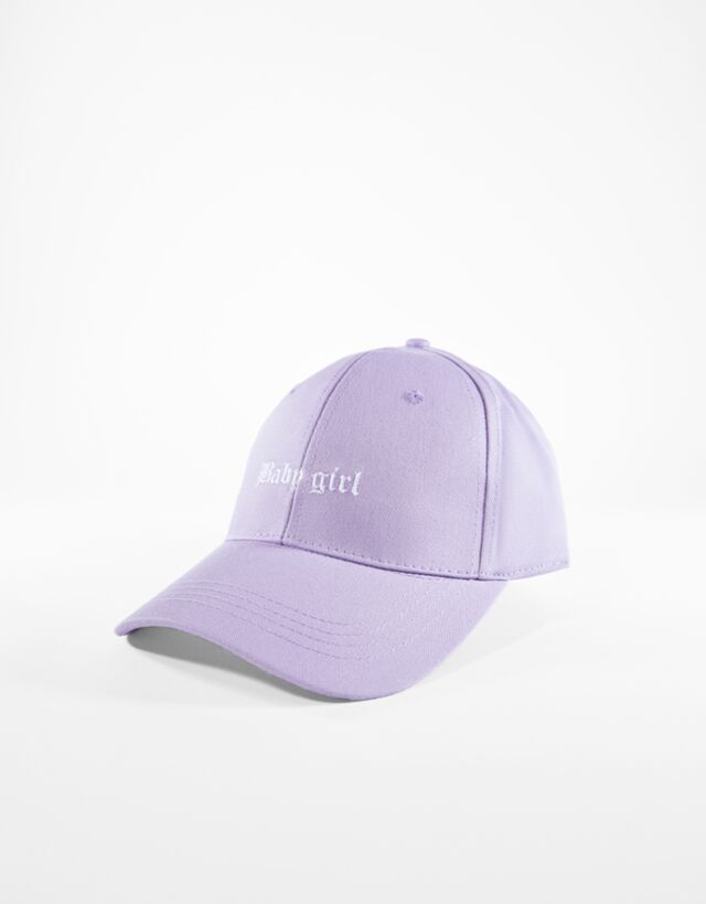 Embroidered cap - New - Woman | Bershka