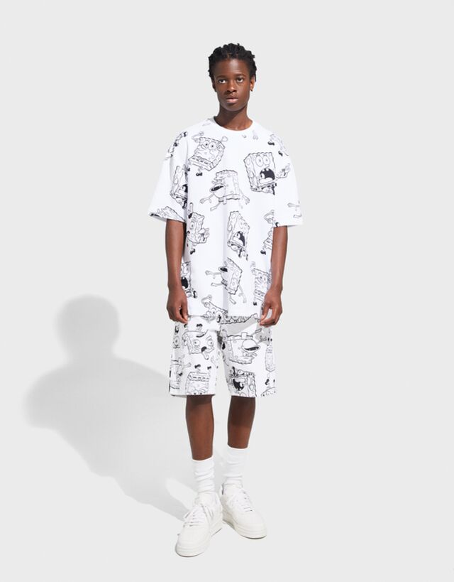 bermudas hombre bershka
