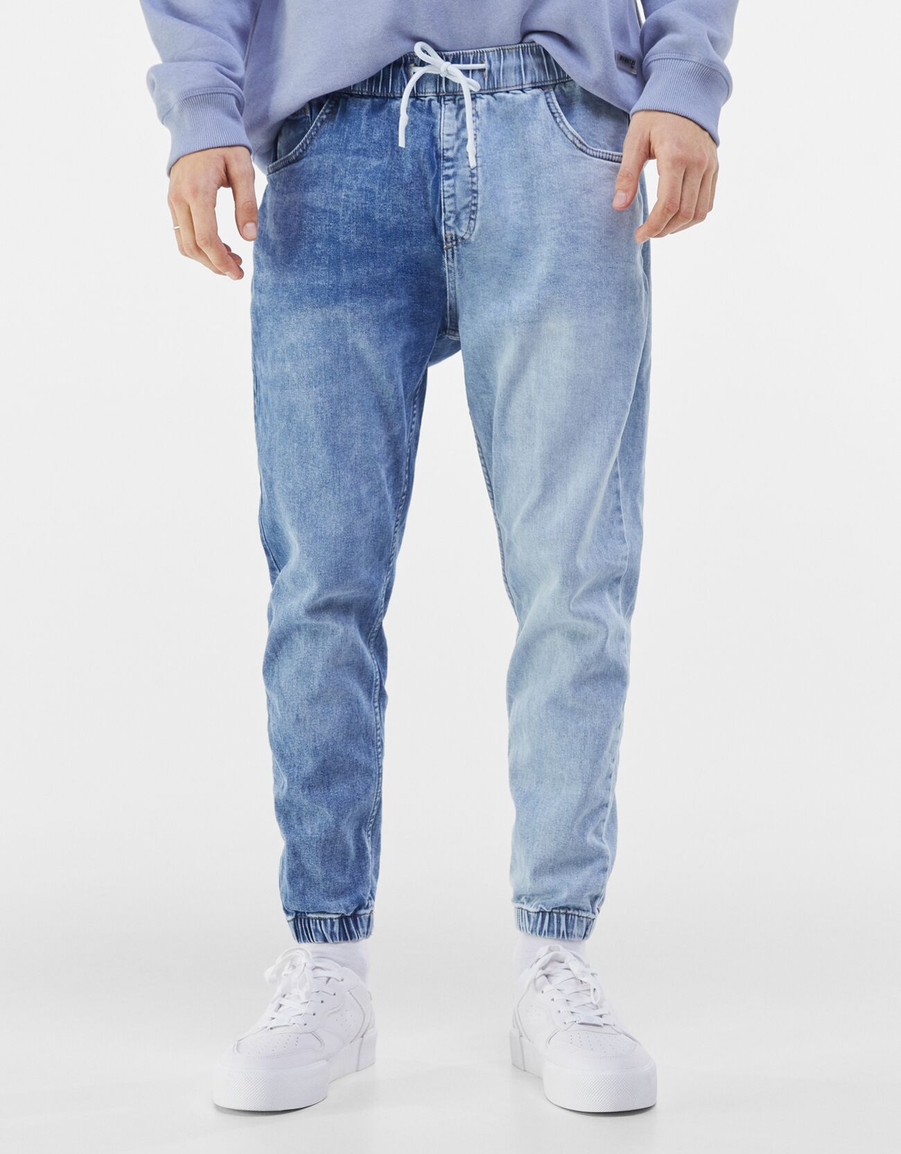 Contrast jogger jeans - Man | Bershka