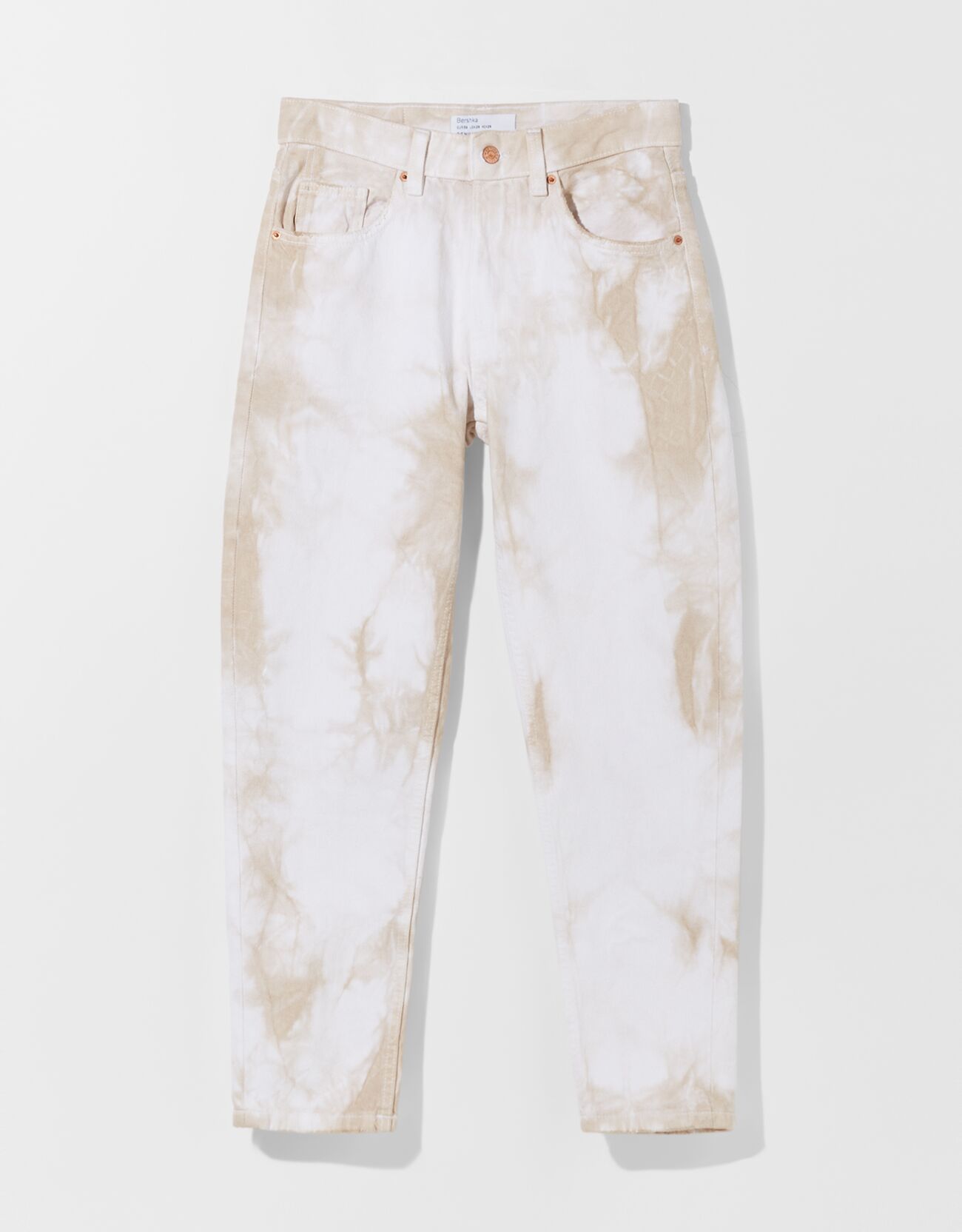 Bershka Straight fit vintage batik jean 4 Bershka Straight fit vintage batik jean 5