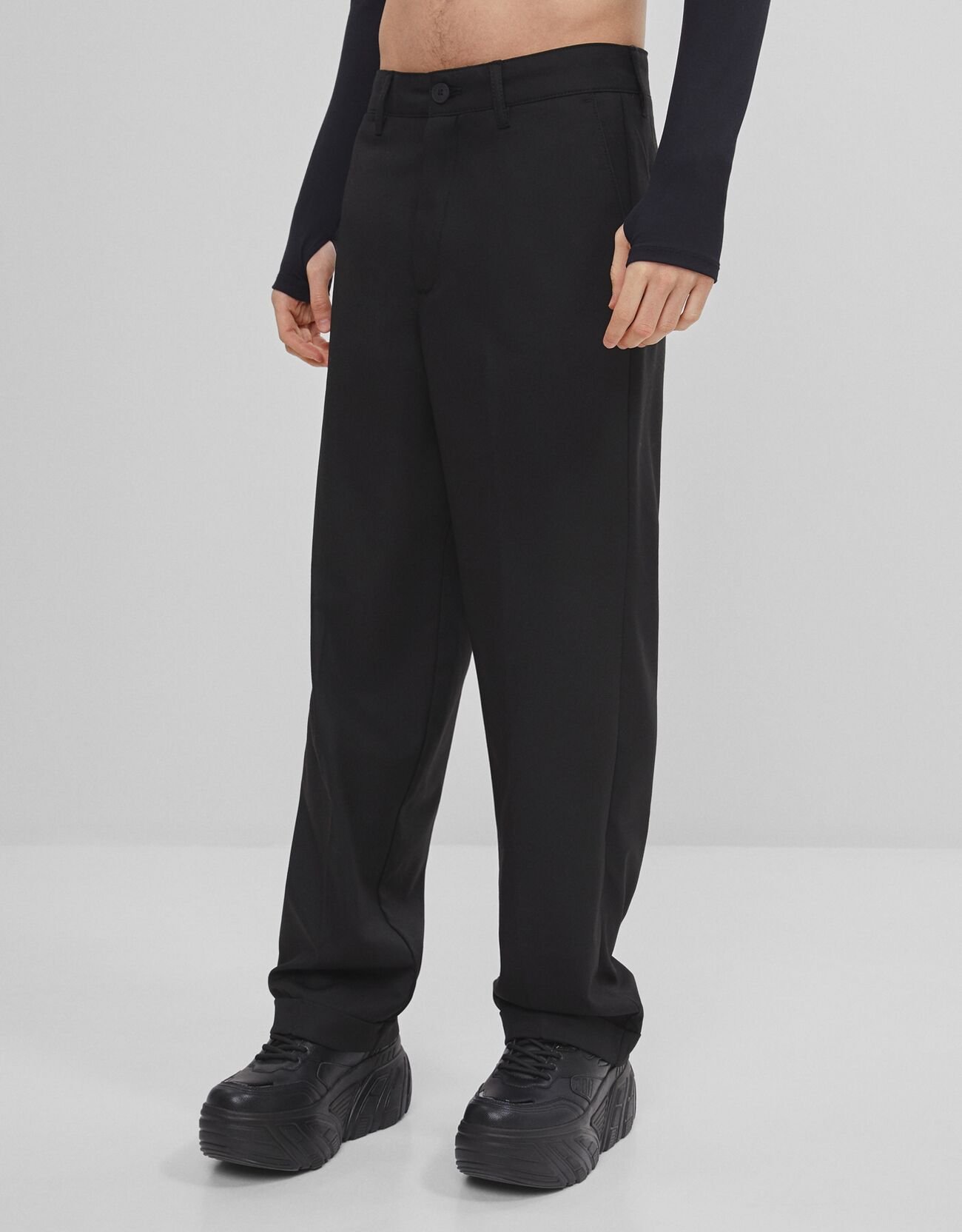 Tailored wide-leg trousers - NEW - Man 