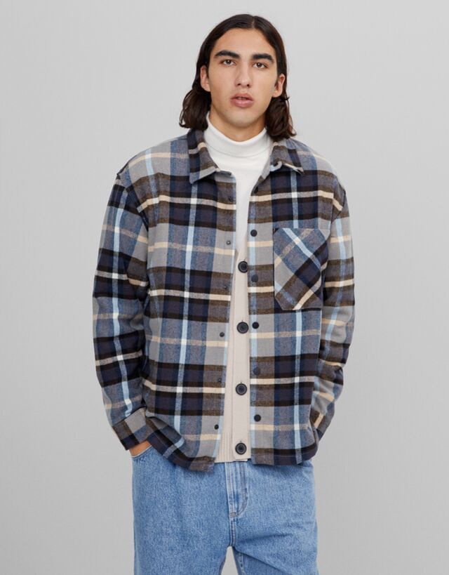 Surchemise homme bershka clearance