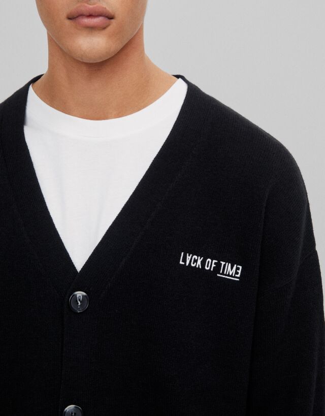 bershka knitted cardigan