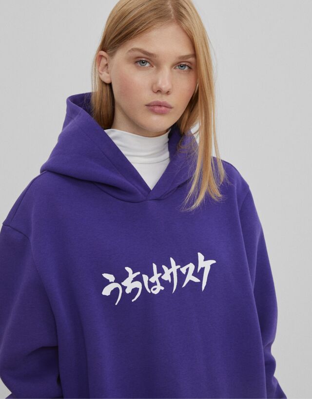 Sudadera sasuke bershka